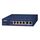 PLANET FSD-604HP, Unmanaged, Fast Ethernet (10/100), Full duplex,