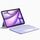 Inateck KB04122, QWERTZ, Touchpad, Apple, iPad A | KB04122_PURPLE