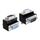 Delock / Serial adapter / DB-9 (F) to DB-9 (M) / 270° con | 65267