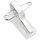 Peach Combo clip with needle and self adh. pad, PP511, 100 pack