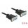 Delock Serial cable DB9 (F) to DB9 (F) 50 cm 86614
