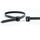 WKK - Plastic cable ties - Black (UV-resistant) - 100x2,5mm - 100 pieces