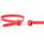 WKK - Plastic cable ties - Red - 100x2,5mm - 100 pieces