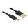 Delock USB cable 24 pin USBC (M) to USB (M) USB 2.0 3 A 85209