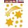 HERMA WINDOW PICTURE STARS GOLD 15109