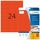 HERMA Coloured labels A4, 70 x 37 mm, red, removable