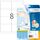 HERMA Premium Paper matte permanent selfadhesive white 5077