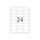 HERMA Premium Paper matte permanent selfadhesive white  4670