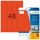 HERMA Coloured labels A4, 45,7 x 21,2 mm, red,