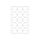 HERMA Selfadhesive transparent 32 mm round 240 label(s) 2279