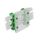 Delock DIN rail clip green (pack of 65961