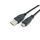 Equip USB 2.0 C to A Cable 0.3m | Black