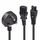 Lindy 2.5m UK to IEC C13 C5 Splitter Cable