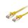 Equip CAT 6 S/FTP Patch Cable 15 cm Yellow