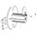 Zebra Media Rewind Spindle Kit for ZT410/ZT411