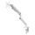 LC-Power Monitor Arm 32" White FLEXX 9 kg 32