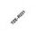 Brother TZe-R231 Black on White Satin Ribbon 12mm x 4m