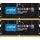 Crucial DDR5 kit 32 GB: 2 x 16 GB SODIMM CT2K16G48C40S5