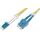 DIGITUS DK-2932-03 OS2 LC-SC Duplex Singlemode Fibre Optic Patch Cable 3m Yellow