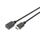 DIGITUS AK-330201-020-S HDMI 2.0 Male to Female Extension Cable 2m Black