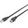 DIGITUS USB 3.0 Extension Cable Type A M/F 3m Black