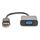 DIGITUS DisplayPort to VGA Adapter Cable 0.15m Black