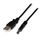 StarTech.com USB to Barrel Power Cable 1m Black