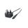 EFB Power Cable UK BS 1363 Plug to IEC C7 1.8m Black