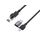 equip 2-in-1 USB-C USB-A to RJ45 Gigabit Cable 3m Black
