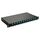 12-Port Fiber Optic Splice Box, SC Duplex, OM3, 1U, Equipped, Black