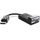 HP DisplayPort to VGA Adapter, DisplayPort adapter DisplayPort (M) HD-15 (F) 20.3 cm (F7W97AA)