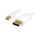 StarTech.com MDP2DPMM2MW Mini DP to DP Cable 2 m White