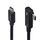 StarTech.com Thunderbolt 5 Cable Right-Angle 240W 0.8m Black