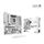 ASRock B860M Challenger WiFi White LGA1851 mATX DDR5 Wi-Fi 7
