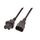 EFB EK585.1V2 Hot Appliance Cable C14 to C15 1 m Black