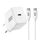 EFB G201CE 20W GaN USB-C Charger with 2 m Cable White
