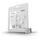 Lindy 40464 USB-A Port Blocker Pack White 10 Locks