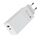 Techly 100 W USB-C PD + USB-A Wall Charger White
