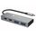 Techly USB-C Hub 2x USB-A 2x USB-C 10 Gbps Silver