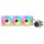 COUGAR Poseidon Vistek ARGB 360 AIO Liquid Cooler White