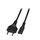 EFB EK502.3V2 Power Cord Euro to C7 Figure-8 3m Black