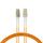 EFB O0330.2 Fiber Patch Cable LC-LC OM1 Duplex 2m