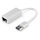 StarTech USB31000SA USB 3.0 Gigabit Adapter Silver Aluminium