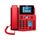 Fanvil X5U-R V2 Red IP Phone Gigabit PoE Bluetooth