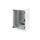 DIGITUS DN-10-09U 10" Wall Cabinet 9U Glass Door Grey