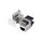 Lanberg KSF6-1000 Cat 6 S/FTP RJ45 Keystone Module Silver