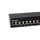 equip 326622 12-Port Cat.6A Desktop Patch Panel Black