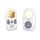 Chillax CB260 DECT Audio Baby Monitor with LCD, White
