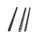 Digitus 42U Vertical Cable Ducts, Set of 2, Black
