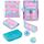 Herlitz FiloActive XL Plus Ocean Lights School Bag Set Blue/Pink